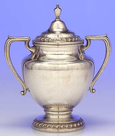 Halifax (Sterling, Hollowware) Sugar Bowl & Lid