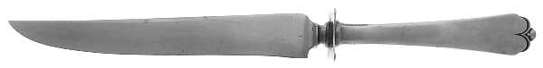 Lotus (Sterling, 1935) Small Carving Knife W/Sterling Guard