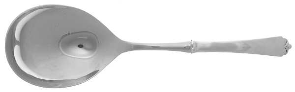 Lotus (Sterling, 1935) Salad Servng Spoon with Stainless Bowl