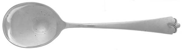 Lotus (Sterling, 1935) Round Bowl Soup Spoon (Bouillon)