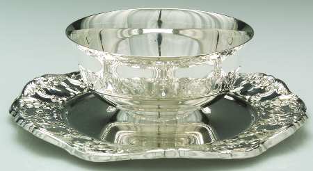 Grand Victorian (Silverplate, Hollowware) Silverplate Mayonnaise Bowl