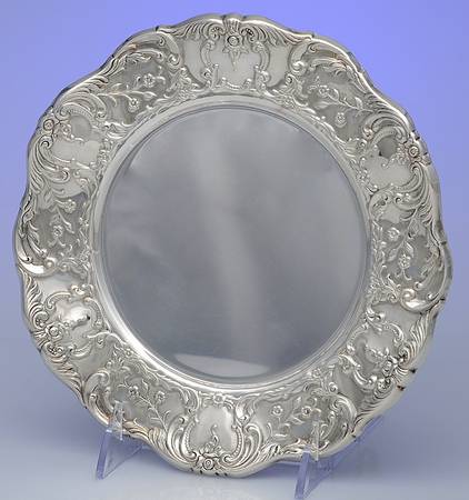 Grand Victorian (Silverplate, Hollowware) 8" Salad Plate