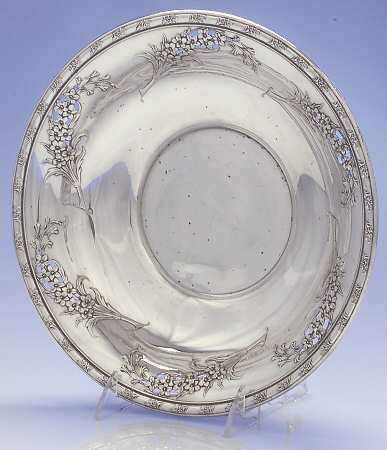 Larkspur (Sterling, 1939, Hollowware) 10" Round Vegetable Bowl