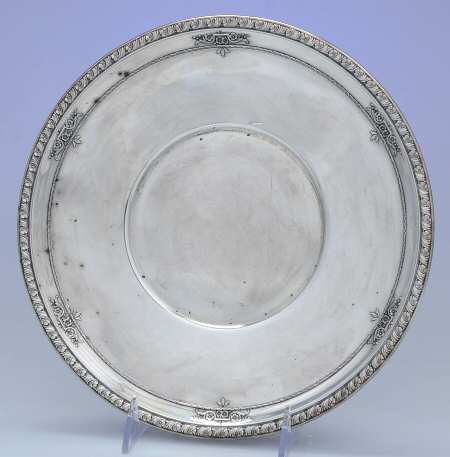 Larkspur (Sterling, 1939, Hollowware) 10" Sandwich Plate
