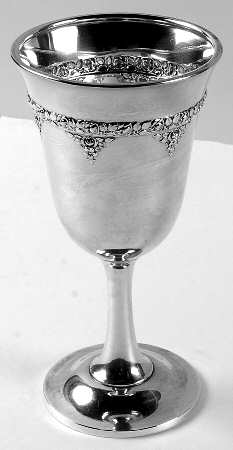 Normandie (Sterling, 1933, Hollowware) Water Goblet