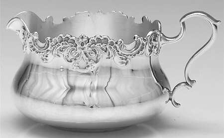 Pompadour (Sterling, 1895-1898, Hollowware) Mini Creamer
