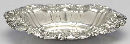 Violet (Sterling, 1905, Hollowware) Nut Dish