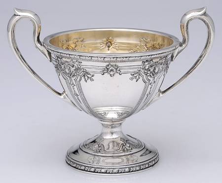 Navarre (Sterling, 1908, Hollowware) Mini Open Sugar Bowl