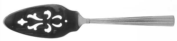 Herringbone (Stainless) Pierced All Stainless Pie Server