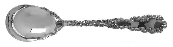Waverly (Sterling, 1890, Monograms) Sugar Spoon