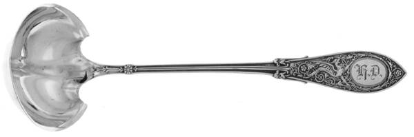Arabesque (Sterling, 1875) Mayonnaise Ladle