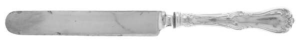 Duke of York (Sterling, 1900, Monograms) Blunt Hollow Knife with Bolster