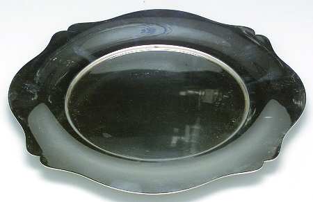 Antique (Sterling, Hollowware) Dinner/Service Plate