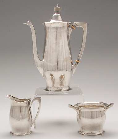 Antique (Sterling, Hollowware) 3 Piece Demi Set