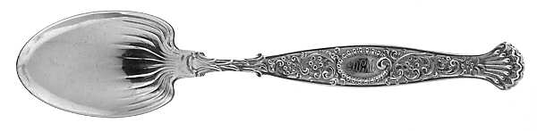 Hyperion (Sterling, 1888, Monograms) Teaspoon by Whiting Manf Co