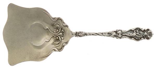 Irian (Sterling, 1902, Monograms) Bon Bon Scoop
