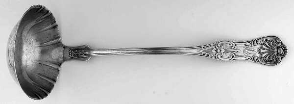 Old King (Sterling, 1890) Solid Soup Ladle