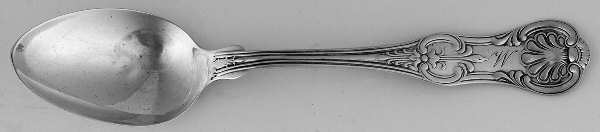Old King (Sterling, 1890, Monograms) Teaspoon