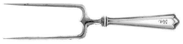 Portland (Sterling, 1913-1914, No Monograms) Large Joint/Roast Holder Fork