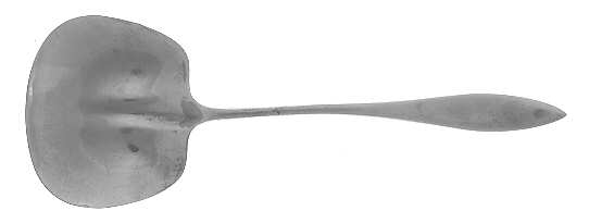 WED17 (STERLING) Solid Bon Bon Spoon