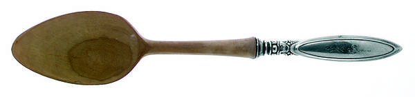 WSC21 (STERLING) Salad Serving Spoon Wooden Bowl