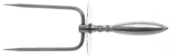 WSC21 (STERLING) Large Joint/Roast Holder Fork