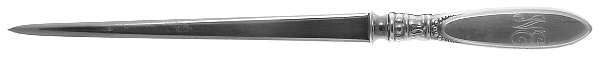 WSC21 (STERLING) Letter Opener with Stainless Blade