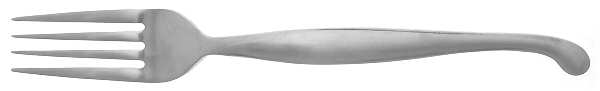 Courbe (Stainless) Individual Salad Fork