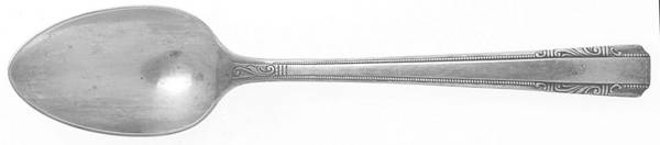 Personality (Silverplate, 1938, Monograms)    Teaspoon