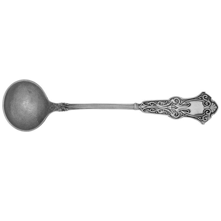 Alhambra (Sterling, 1880, Monograms) Master Salt Spoon