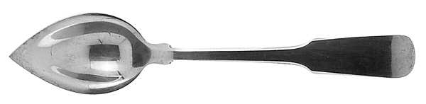 Colonial Fiddle (Sterling, 1925) Fruit/Orange Spoon by Watson