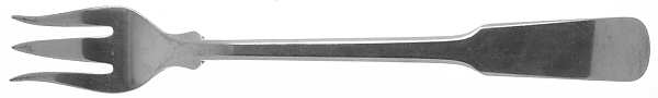Colonial Fiddle (Sterling, 1925) Oyster Fork