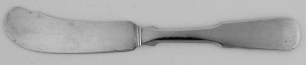 Colonial Fiddle (Sterling, 1925) Flat Handle Butter Spreader