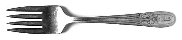WAS78 (SILVERPLATE) Individual Salad Fork