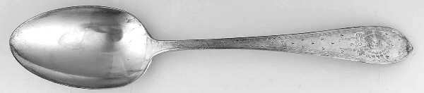 Colonial A-Engraved (Sterling, 1907) Tablespoon (Serving Spoon)