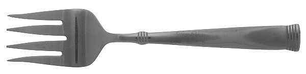 Napoli (Stainless) Medium Solid Cold Meat Serving Fork