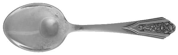 WDG1 (STERLING) Straight Handle Baby Spoon