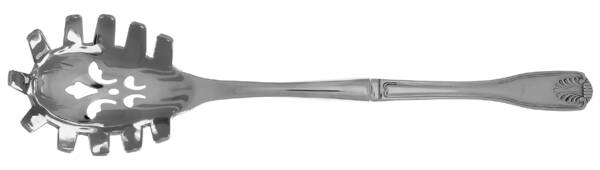 Country Shell (Stainless) Pasta Server with Stainless Bowl HC