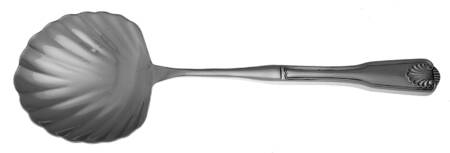 Country Shell (Stainless) Large Solid Shell Berry/Casserole Spoon