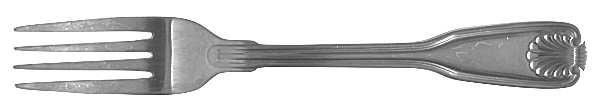Country Shell (Stainless) Fork
