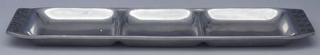 Reggae (Armetale, Hollowware) 20" 3 Part Rectangular Tray
