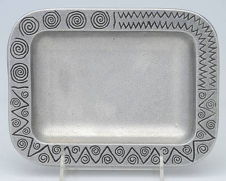 Reggae (Armetale, Hollowware) 7" Rectangular Tray