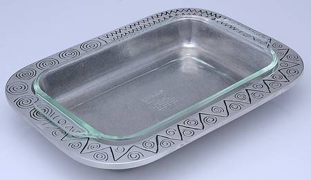 Reggae (Armetale, Hollowware) 2 Qt Rectangular Baker with Liner