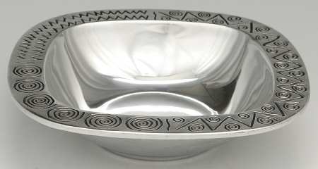 Reggae (Armetale, Hollowware) Medium Square Vegetable Bowl