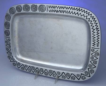 Reggae (Armetale, Hollowware) 16" Rectangular Tray