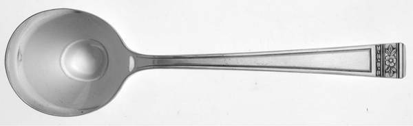 Edgewood (Silverplate, 1934) Round Bowl Soup Spoon (Gumbo)