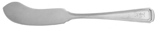 Livingston (Sterling, 1914-1915) Flat Handle Butter Spreader