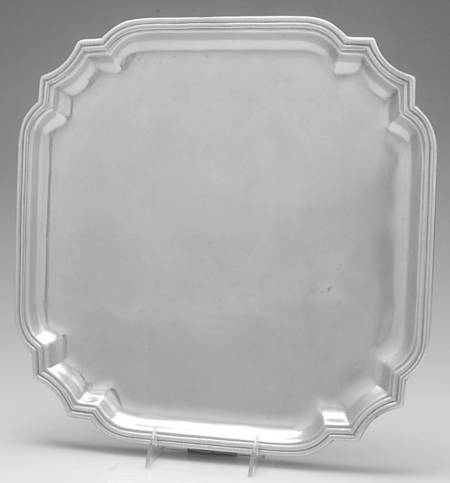 Gadroon (Armetale, Hollowware) 14" Square Platter