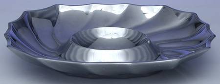 Eddy (Armetale, Hollowware) 1 Piece Chip and Dip Set