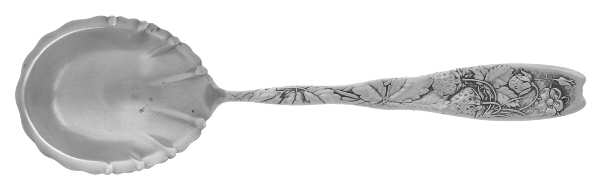 Berry (Sterling, 1880, Monograms) Preserve Spoon